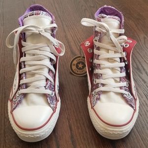 High Top Converse Allstars (New) DBL UPP